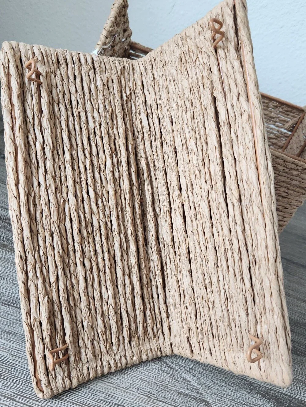 TARGET BULLSEYE PLAYGROUND Lidded Woven House Storage VIRAL NWT